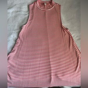 Like new - Striped Halter dress